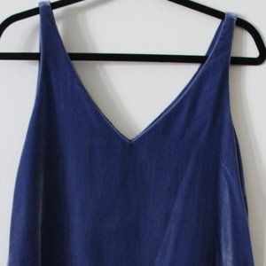 Blue Velvet Cami